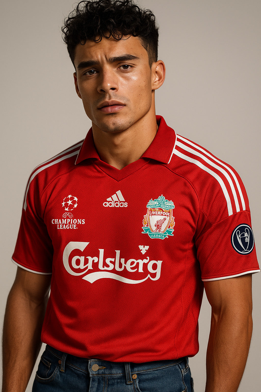Liverpool 2007 Champions League Final Kit