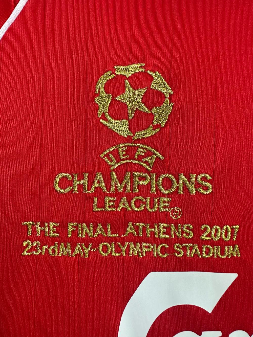 Liverpool 2007 Champions League Final Kit