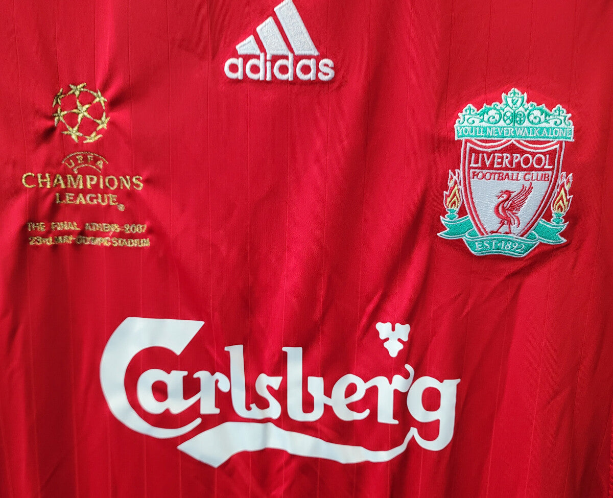 Liverpool 2007 Champions League Final Kit