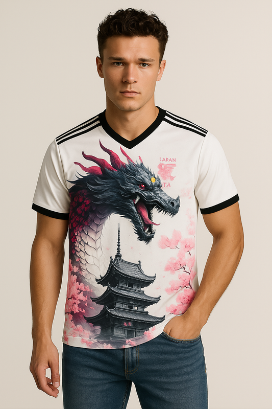 Japan x Osaka Dragon Special Edition Jersey – White