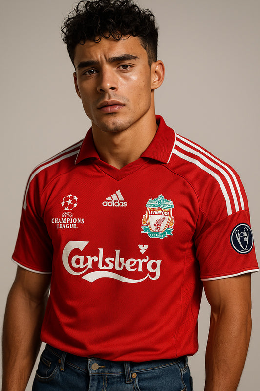 Liverpool 2007 Champions League Final Kit