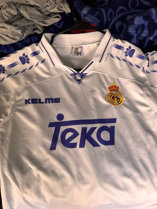 Real Madrid 1997/98 Home Kit – Retro Classic