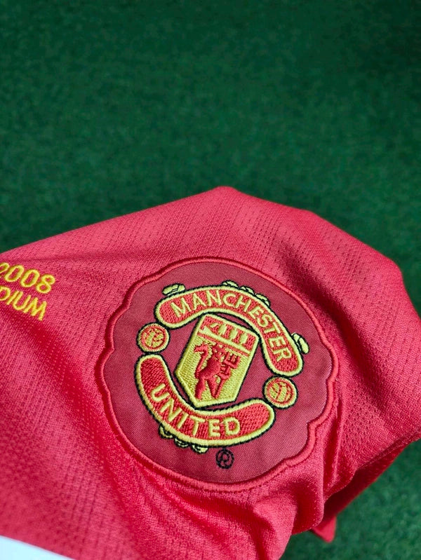 Manchester United 2007/08 UEFA Champions League Winning Kit – Red Home Jersey